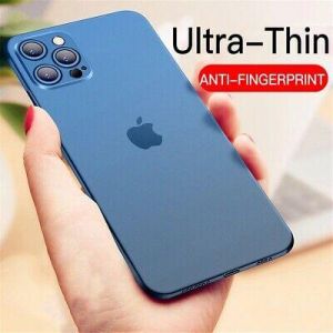ATshop מגוון אביזרי טלפון Case For iPhone 13 12 11 Pro Max X Ultra Thin 0.2mm Matte Hard Back Cover Skin